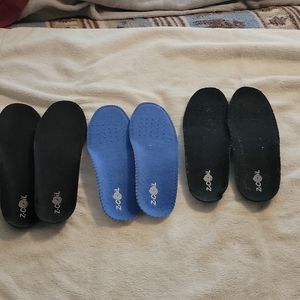 3 pairs Z-coil formed insole inserts